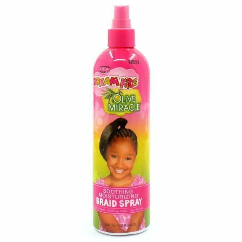 African Pride: Dream Kids Soothing Braid Spray 12oz 1 African Pride: Dream Kids Soothing Braid Spray 12oz