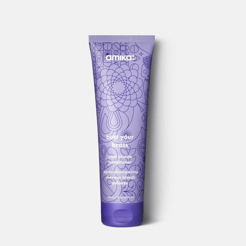 Amika: Brass Cool Blonde Repair Conditioner 8.45oz 1 Amika: Brass Cool Blonde Repair Conditioner 8.45oz