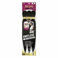 Bobbi Boss: 3X Boss Braid Pre-Feathered 54" 7 Bobbi Boss: 3X Boss Braid Pre-Feathered 54" -Beauty Depot Shop bobbi boss braiding hair bobbi boss 3x boss braid pre feathered 54 30063702868054