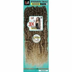 Bobbi Boss: 3X Passion Twist Boho Style 24" -Beauty Depot Shop bobbi boss crochet hair bobbi boss 3x passion twist boho style 24 15020852969558