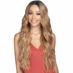 Bobbi Boss: Human Hair Blend Lace Front Wig - Mora