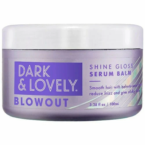Dark & Lovely : Blowout Shine Gloss Serum Balm 3.38oz 1 Dark & Lovely : Blowout Shine Gloss Serum Balm 3.38oz