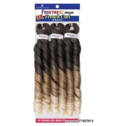 FreeTress: 3X FRENCH CURL BRAID 22" 15 FreeTress: 3X FRENCH CURL BRAID 22" -Beauty Depot Shop freetress braid freetress 3x french curl braid 22 31641278513238