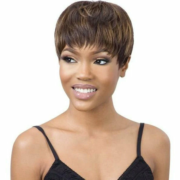 Mayde Beauty: Synthetic Full Cap Wig - Aiden 1 Mayde Beauty: Synthetic Full Cap Wig - Aiden