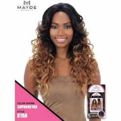 Mayde Beauty: Synthetic Lace And Lace Front Wig - Ryan