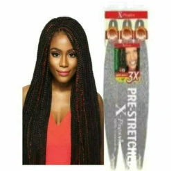 X-Pression: 3X Ultra Pre-Stretched Braid 52" 35 X-Pression: 3X Ultra Pre-Stretched Braid 52" -Beauty Depot Shop outre braiding hair x pression 3x ultra pre stretched braid 52 29345288618070