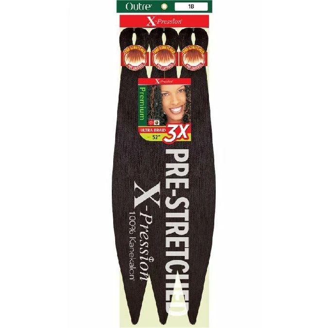 X-Pression: 3X Ultra Pre-Stretched Braid 52" 1 X-Pression: 3X Ultra Pre-Stretched Braid 52"