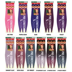 X-Pression: 3X Ultra Pre-Stretched Braid 52" 25 X-Pression: 3X Ultra Pre-Stretched Braid 52" -Beauty Depot Shop outre braiding hair x pression 3x ultra pre stretched braid 52 32604794060886