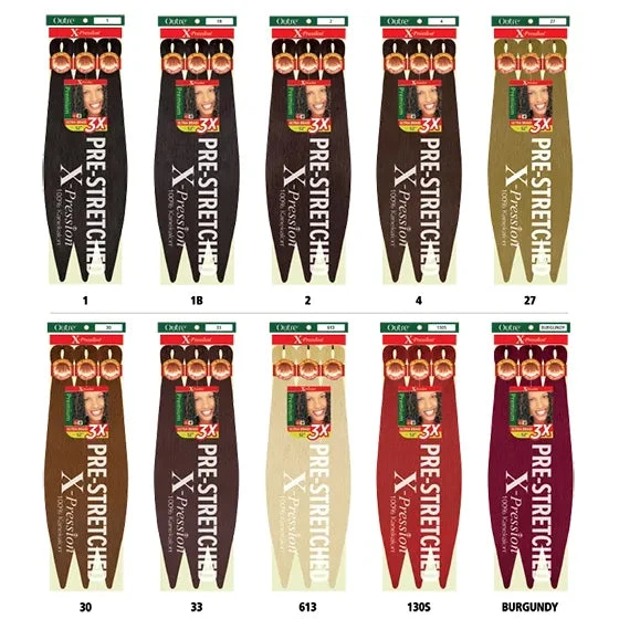 X-Pression: 3X Ultra Pre-Stretched Braid 52" 2 X-Pression: 3X Ultra Pre-Stretched Braid 52" - Image 2