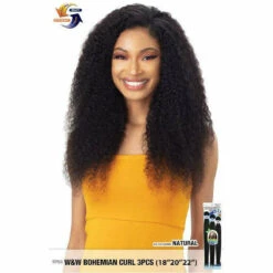 Shake N' Go: Nature W&W Bohemian Curl 3PCS (18"20"22")