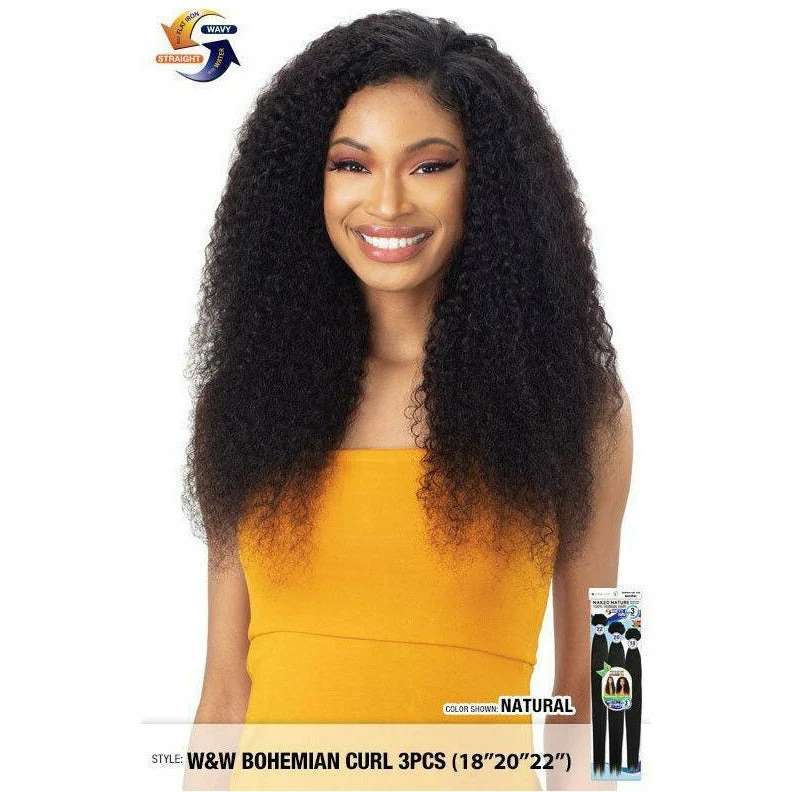 Shake N' Go: Nature W&W Bohemian Curl 3PCS (18"20"22") 1 Shake N' Go: Nature W&W Bohemian Curl 3PCS (18"20"22")