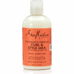 Shea Moisture: Coconut & Hibiscus Curl & Style Milk 8oz